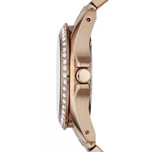 Đồng hồ đeo tay nữ mạ vàng Fossil Riley đa chức năng ES2811