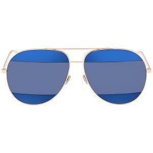 Mắt kính Dior Split Blue Mirror Aviator Unisex DIORSPLIT2 000 / KU 59